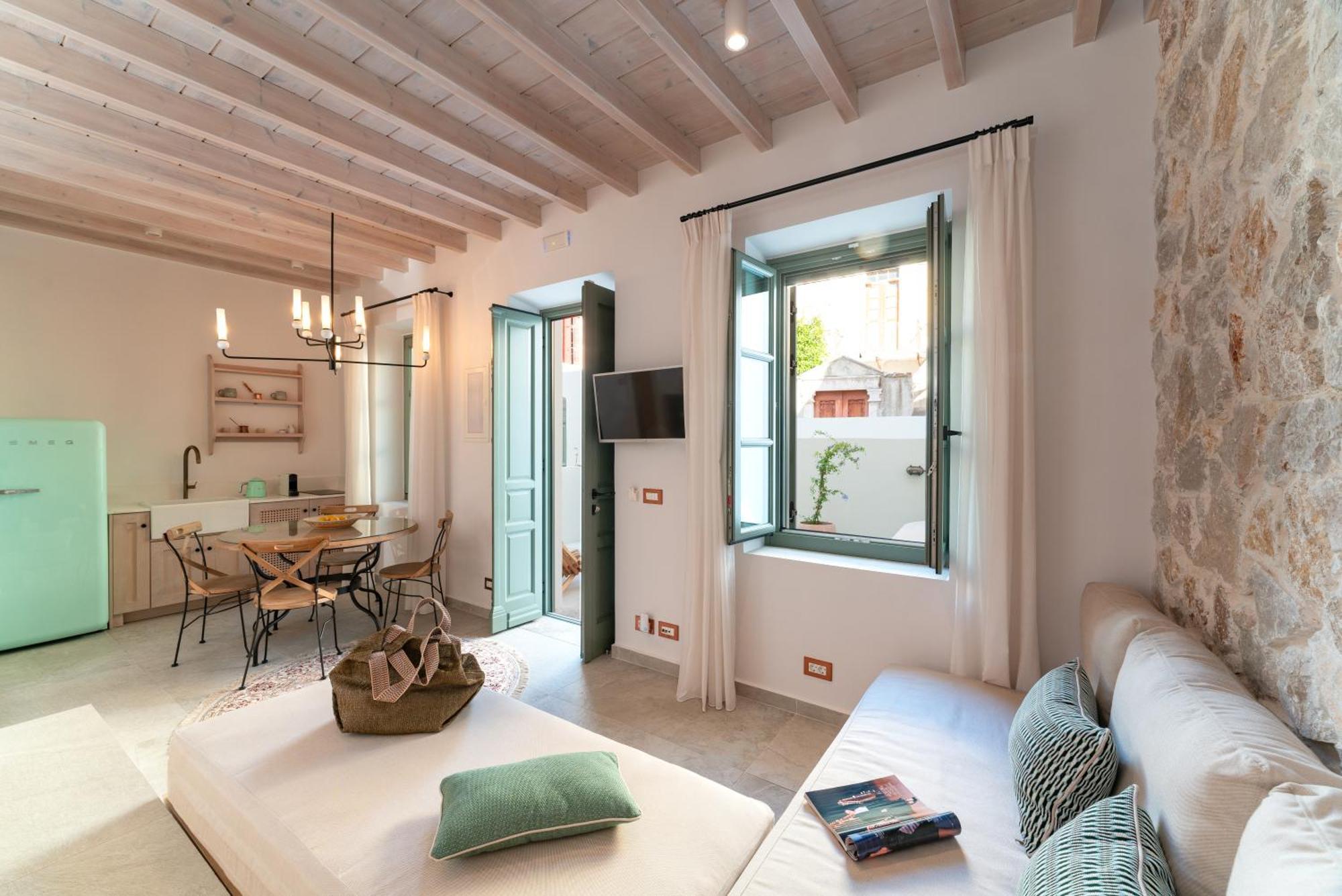 Nisomar Suites Symi Bagian luar foto