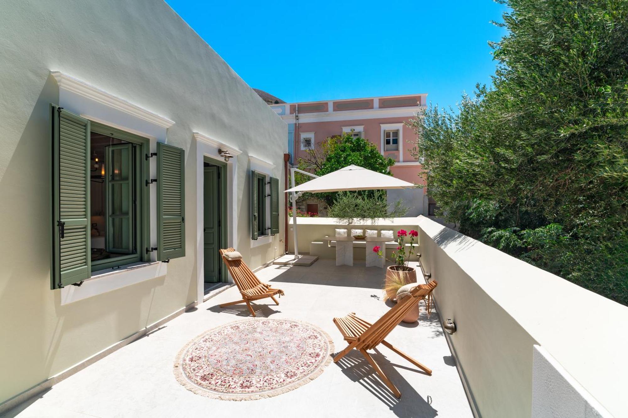 Nisomar Suites Symi Bagian luar foto